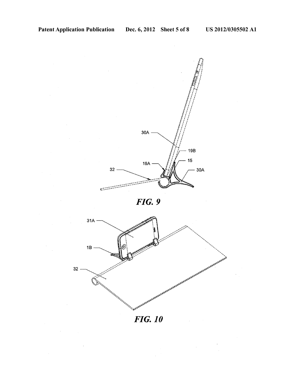 ELECTRONIC DEVICE STAND WITH KEYBOARD ATTACHMENT - diagram, schematic, and image 06