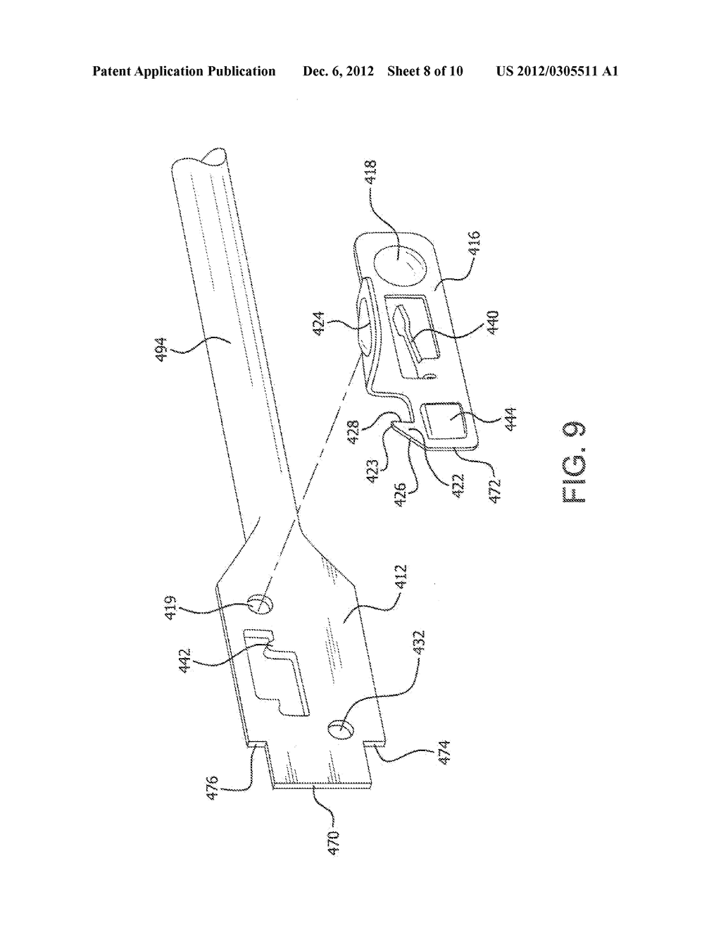 Rack Rail Locking Lever - diagram, schematic, and image 09