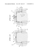 TAMPER-EVIDENT CLOSURE WITH DIRECTIONAL MOLDED RETENTION TABS diagram and image