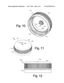 HOT FILL CONTAINERS AND METHODS diagram and image