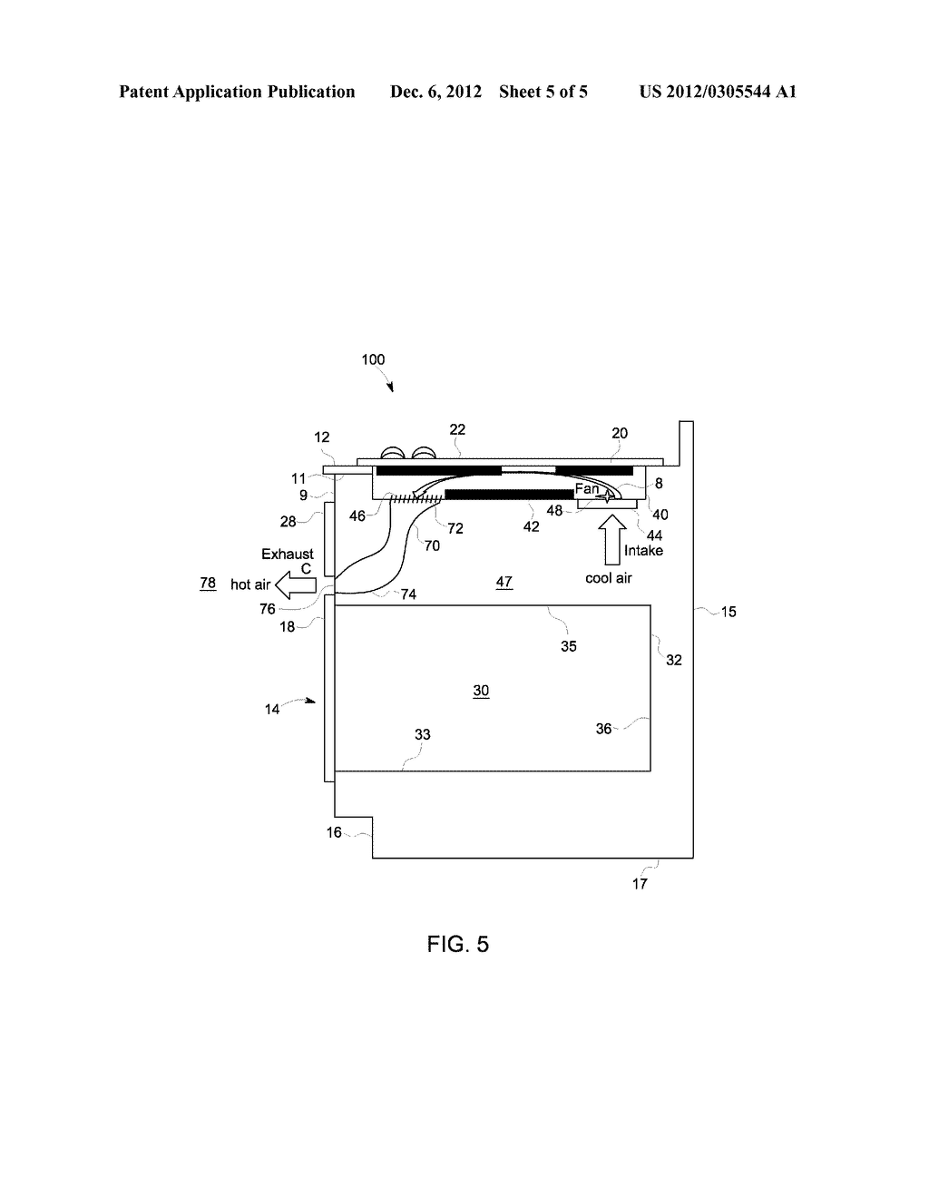 INDUCTION COOKTOP COOLING KIT - diagram, schematic, and image 06