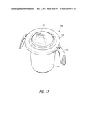 LIDS FOR SPILLPROOF CONTAINER ASSEMBLIES diagram and image