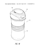 LIDS FOR SPILLPROOF CONTAINER ASSEMBLIES diagram and image