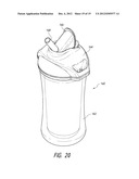 LIDS FOR SPILLPROOF CONTAINER ASSEMBLIES diagram and image