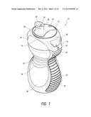 CUPS FOR SPILLPROOF CONTAINER ASSEMBLIES diagram and image