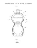 CUPS FOR SPILLPROOF CONTAINER ASSEMBLIES diagram and image