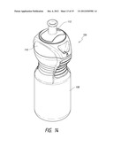 CUPS FOR SPILLPROOF CONTAINER ASSEMBLIES diagram and image