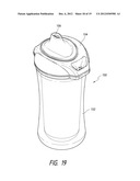 CUPS FOR SPILLPROOF CONTAINER ASSEMBLIES diagram and image