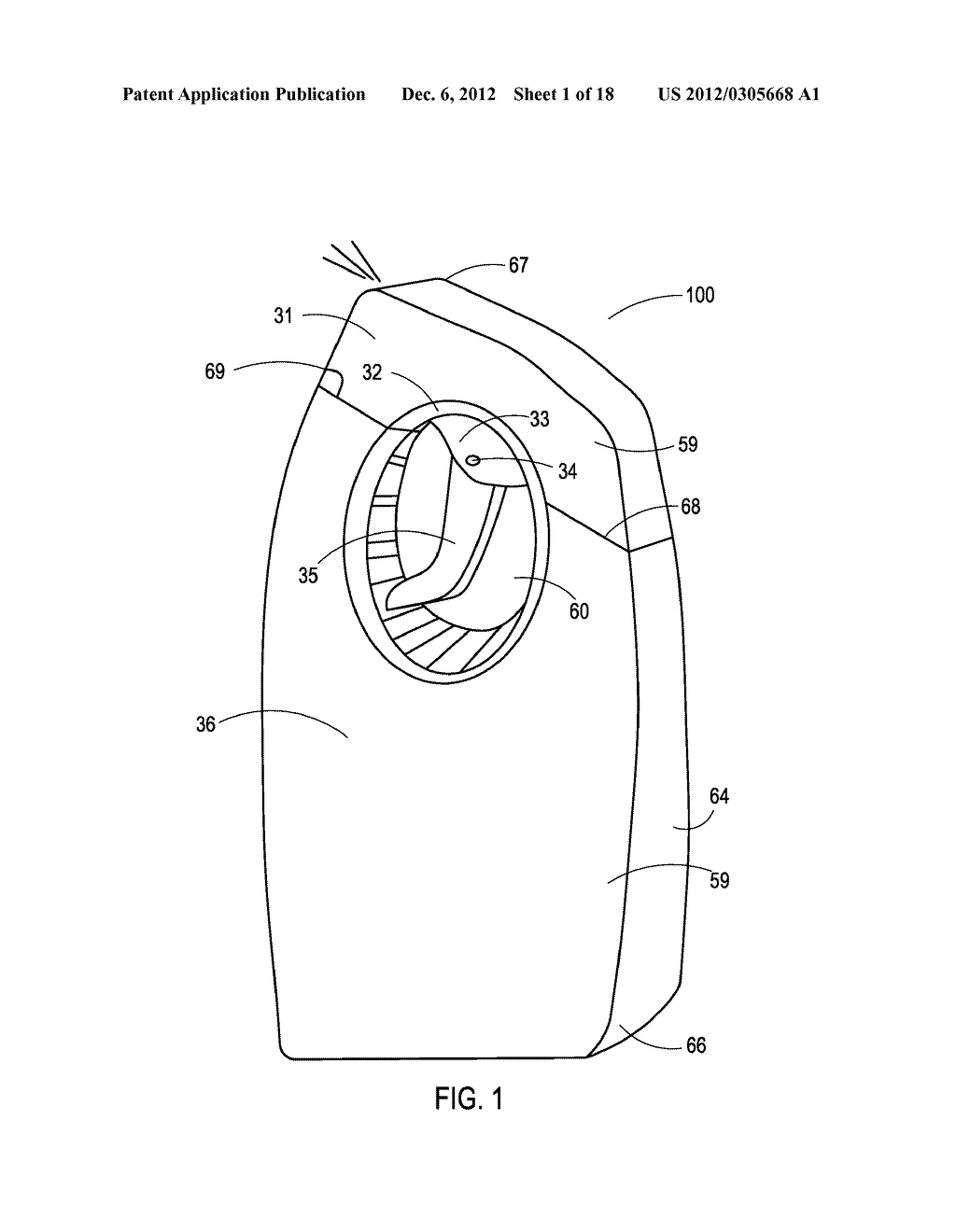 Spray Bottle and Methods of Making and Using the Same - diagram, schematic, and image 02