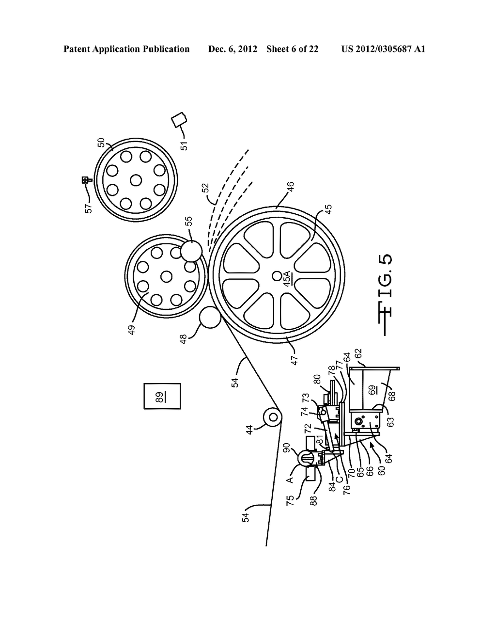 METHOD AND APPARATUS FOR STARTING MOVING ITEMS INTO A PROCESSING MACHINE - diagram, schematic, and image 07