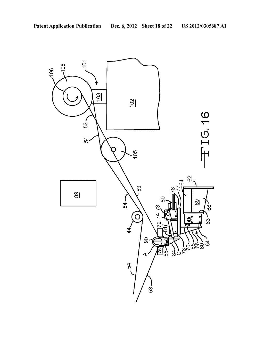 METHOD AND APPARATUS FOR STARTING MOVING ITEMS INTO A PROCESSING MACHINE - diagram, schematic, and image 19