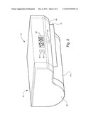 DISPENSING GAP DEFINED BETWEEN LOADING DOOR AND MAIN BODY OF AUTOMATIC     TOWEL DISPENSER diagram and image