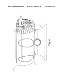 Quick Release Mechanism For Hanging Projector Mount with Safety Features diagram and image