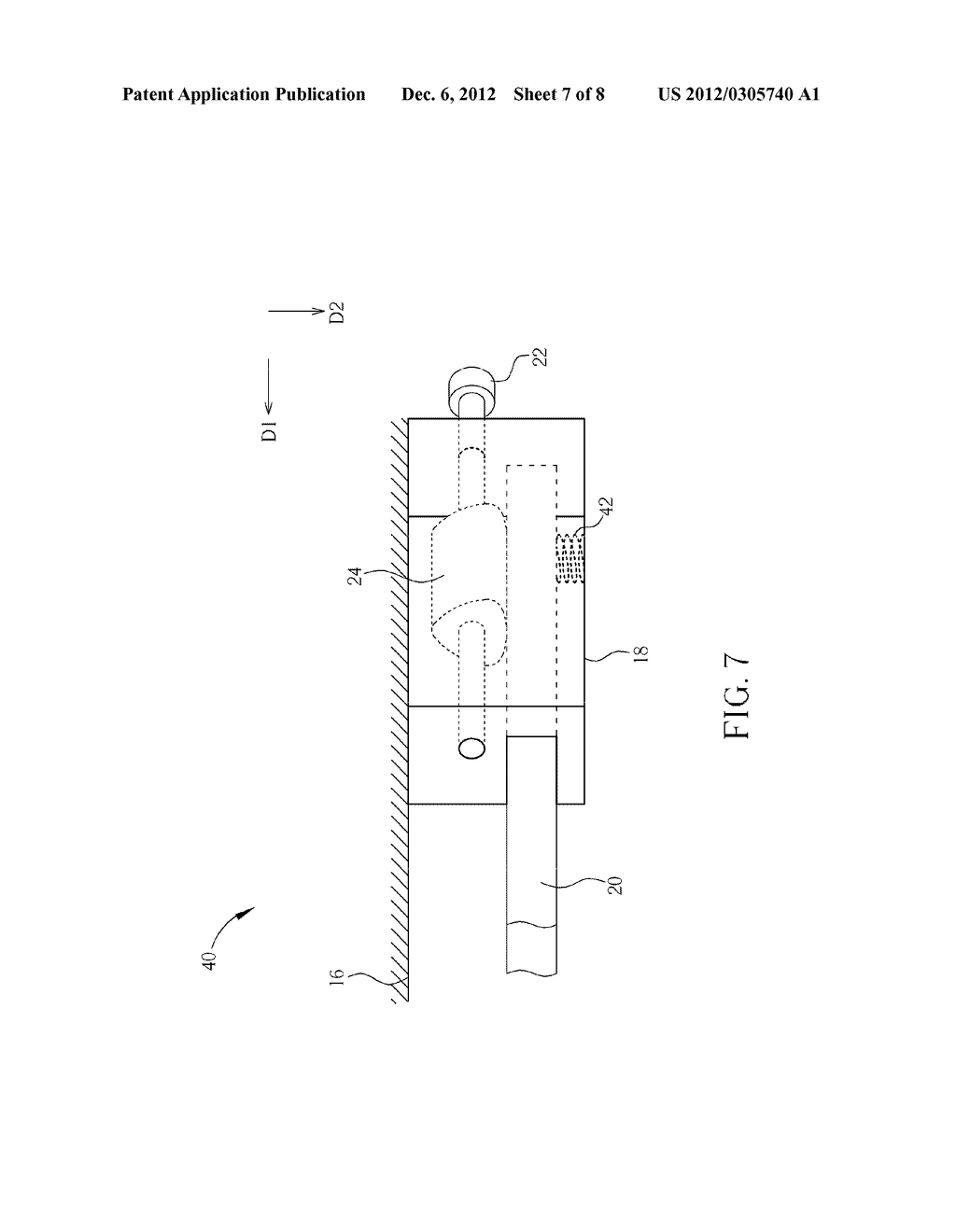 ADJUSTING MECHANISM FOR A DISPLAY AND RELATED MOUNTING SYSTEM - diagram, schematic, and image 08