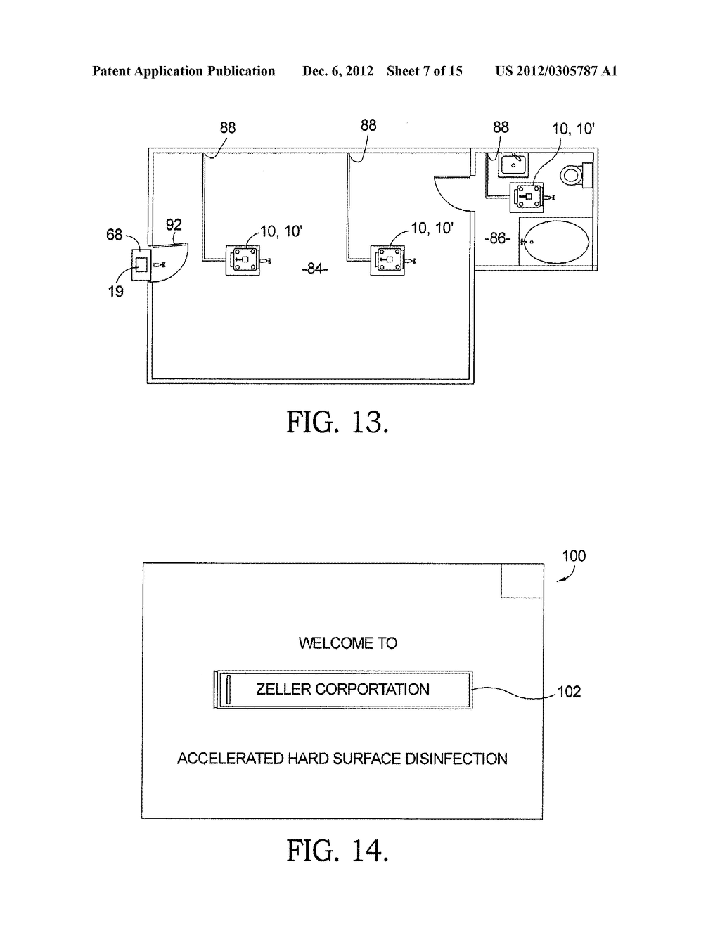 Apparatus and Method for Area Disinfection Using Ultraviolet Light - diagram, schematic, and image 08