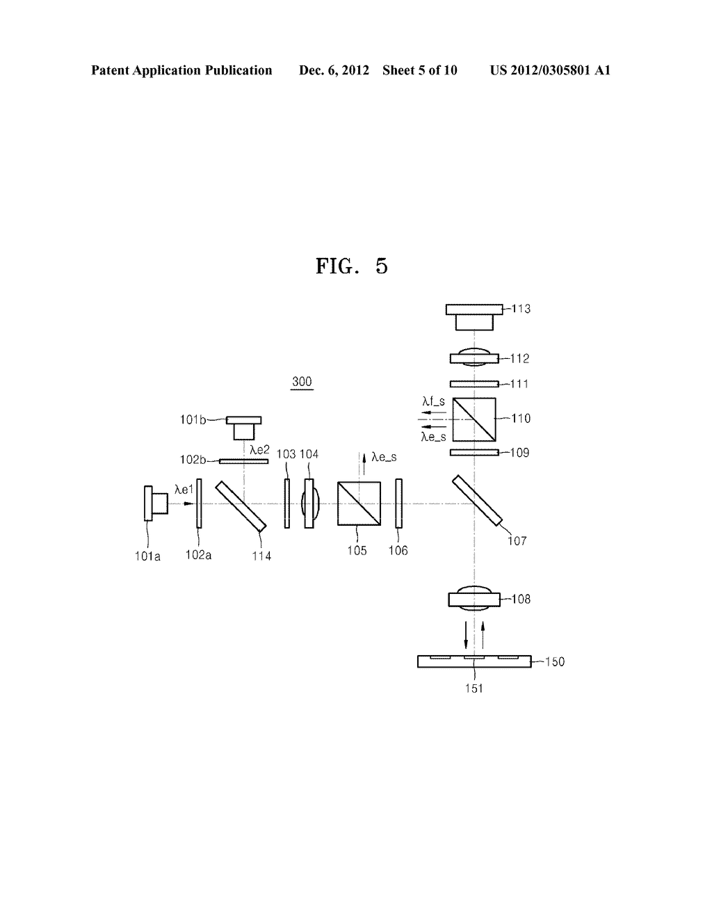 FLUORESCENCE DETECTING OPTICAL SYSTEM AND MULTI-CHANNEL FLUORESCENCE     DETECTION APPARATUS HAVING THE SAME - diagram, schematic, and image 06