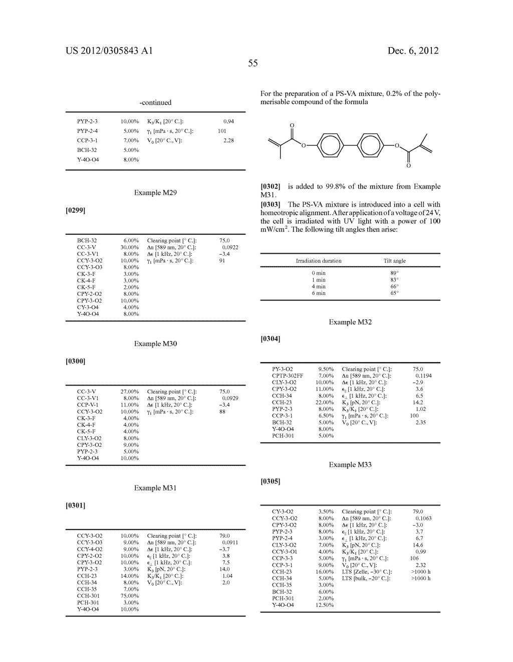 LIQUID CRYSTALLINE MEDIUM - diagram, schematic, and image 56
