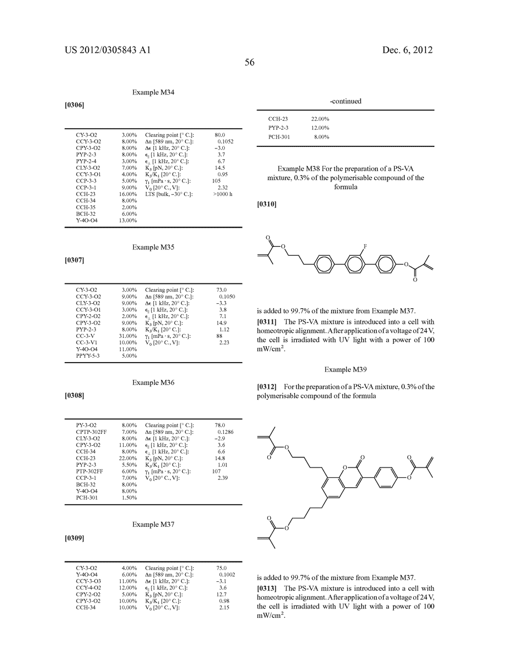 LIQUID CRYSTALLINE MEDIUM - diagram, schematic, and image 57