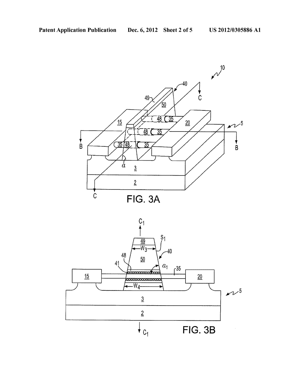 NANOWIRE FET WITH TRAPEZOID GATE STRUCTURE - diagram, schematic, and image 03