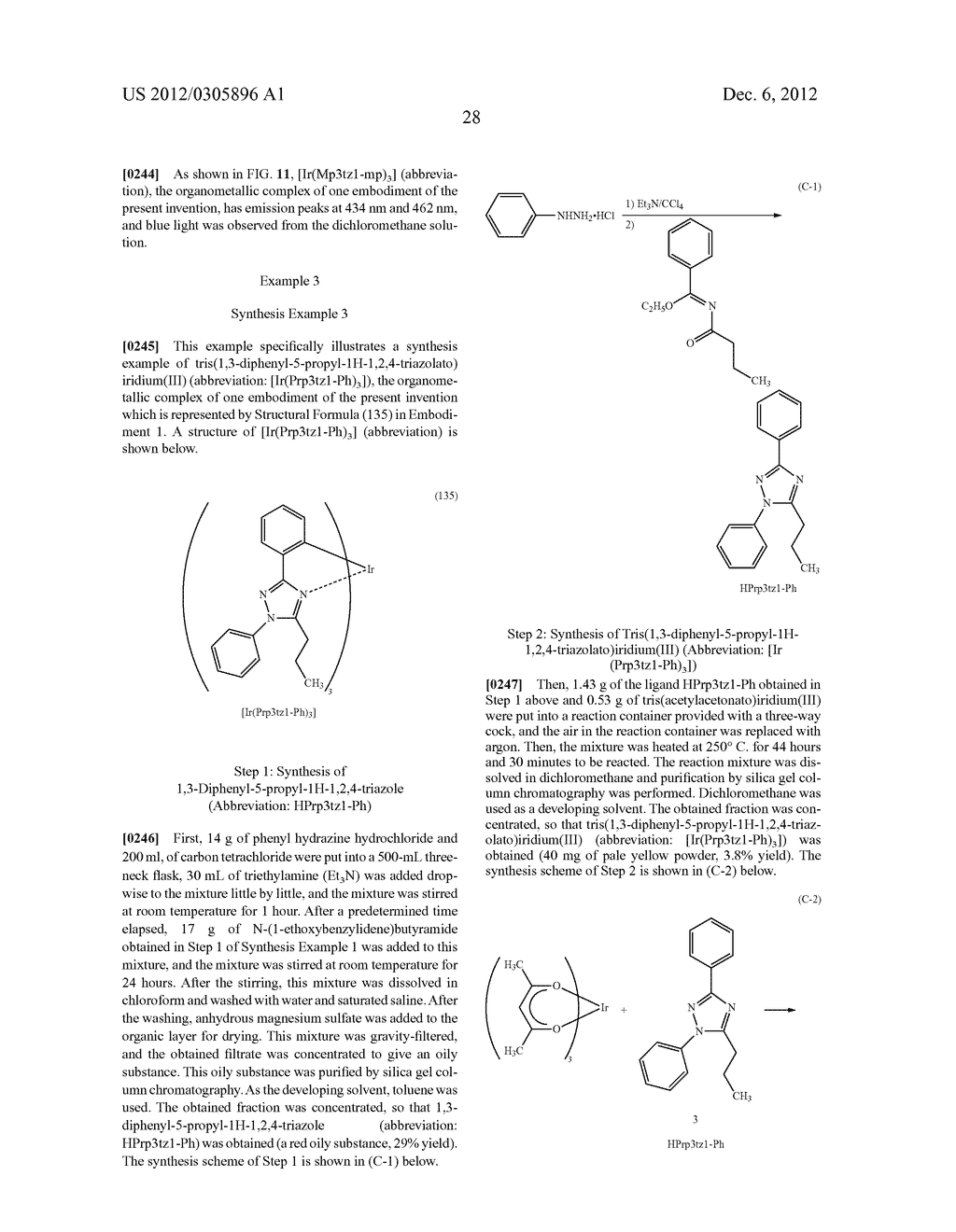 Organometallic Complex, Organic Light-Emitting Element, Light-Emitting     Device, Electronic Device, and Lighting Device - diagram, schematic, and image 59