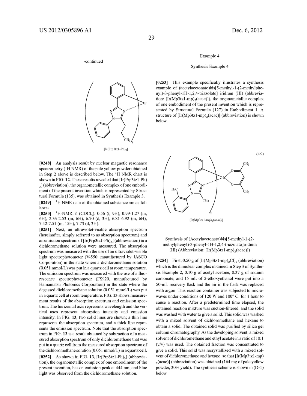 Organometallic Complex, Organic Light-Emitting Element, Light-Emitting     Device, Electronic Device, and Lighting Device - diagram, schematic, and image 60