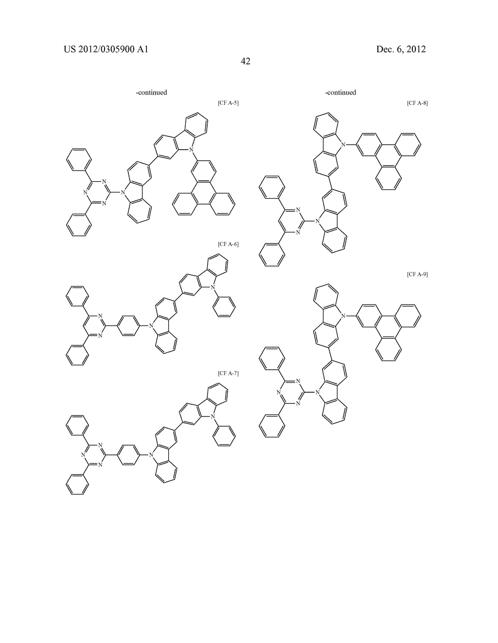 COMPOUND FOR ORGANIC PHOTOELECTRIC DEVICE AND ORGANIC PHOTOELECTRIC DEVICE     INCLUDING THE SAME - diagram, schematic, and image 45