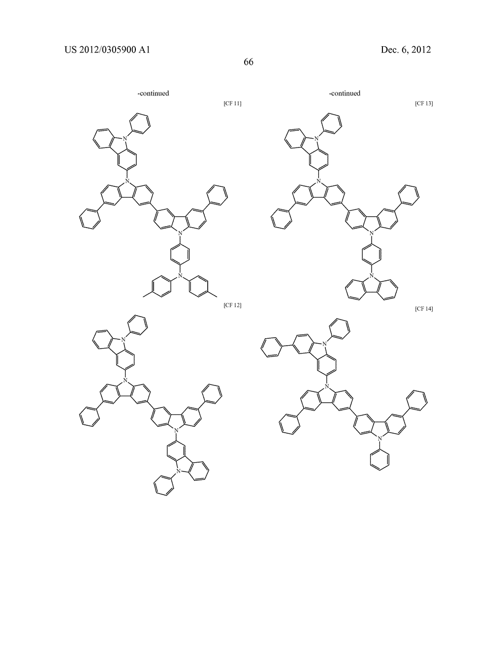 COMPOUND FOR ORGANIC PHOTOELECTRIC DEVICE AND ORGANIC PHOTOELECTRIC DEVICE     INCLUDING THE SAME - diagram, schematic, and image 69