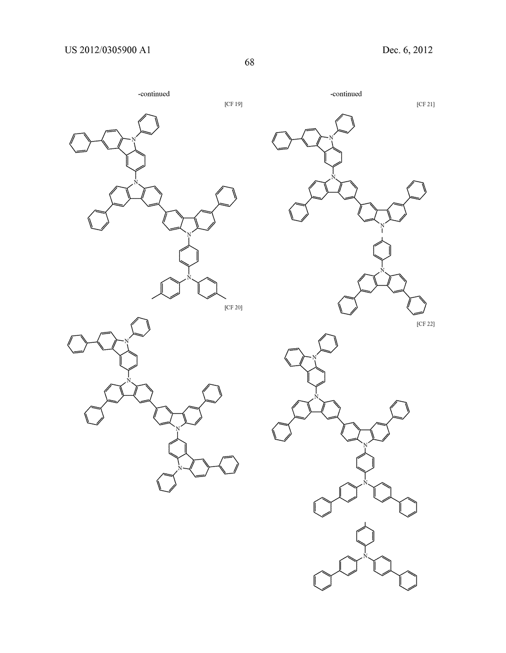 COMPOUND FOR ORGANIC PHOTOELECTRIC DEVICE AND ORGANIC PHOTOELECTRIC DEVICE     INCLUDING THE SAME - diagram, schematic, and image 71