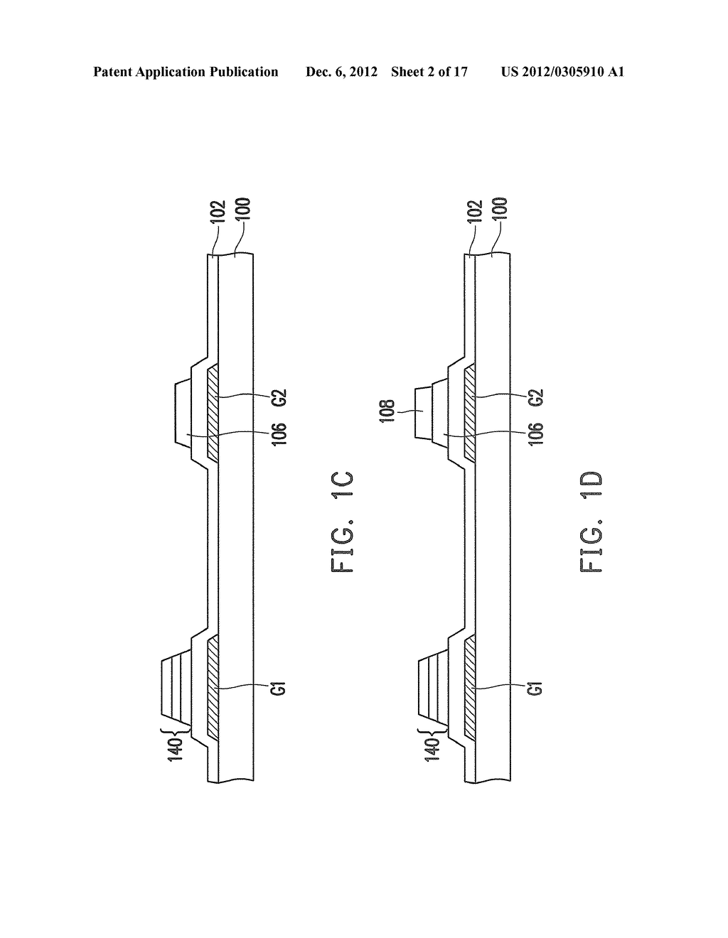 HYBRID THIN FILM TRANSISTOR, MANUFACTURING METHOD THEREOF AND DISPLAY     PANEL HAVING THE SAME - diagram, schematic, and image 03