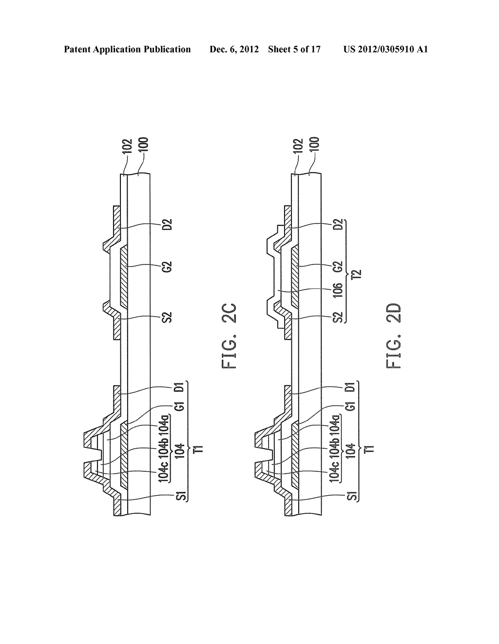 HYBRID THIN FILM TRANSISTOR, MANUFACTURING METHOD THEREOF AND DISPLAY     PANEL HAVING THE SAME - diagram, schematic, and image 06