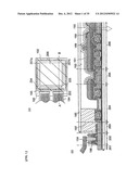 DISPLAY DEVICE, ELECTRONIC APPARATUS, AND METHOD OF FABRICATING THE     DISPLAY DEVICE diagram and image