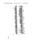 DISPLAY DEVICE, ELECTRONIC APPARATUS, AND METHOD OF FABRICATING THE     DISPLAY DEVICE diagram and image