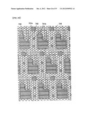 DISPLAY DEVICE, ELECTRONIC APPARATUS, AND METHOD OF FABRICATING THE     DISPLAY DEVICE diagram and image