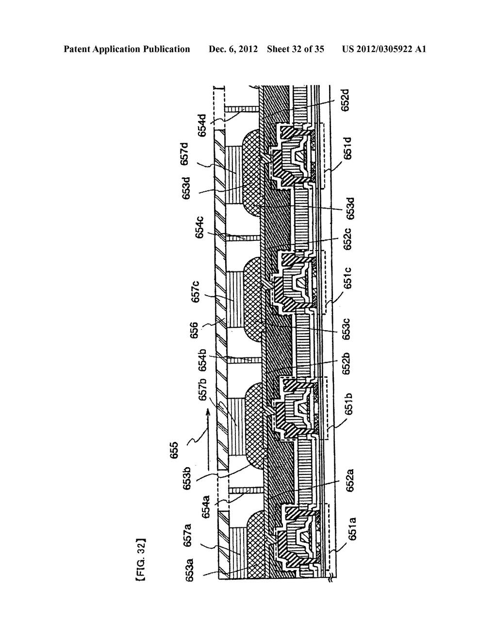 DISPLAY DEVICE, ELECTRONIC APPARATUS, AND METHOD OF FABRICATING THE     DISPLAY DEVICE - diagram, schematic, and image 33