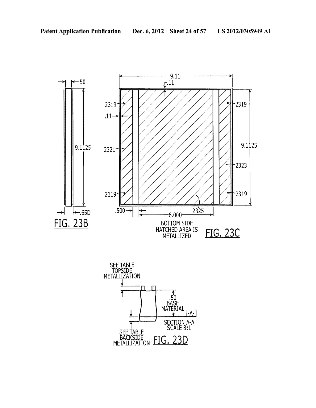 Light Emitting Diode (LED) Arrays Including Direct Die Attach And Related     Assemblies - diagram, schematic, and image 25