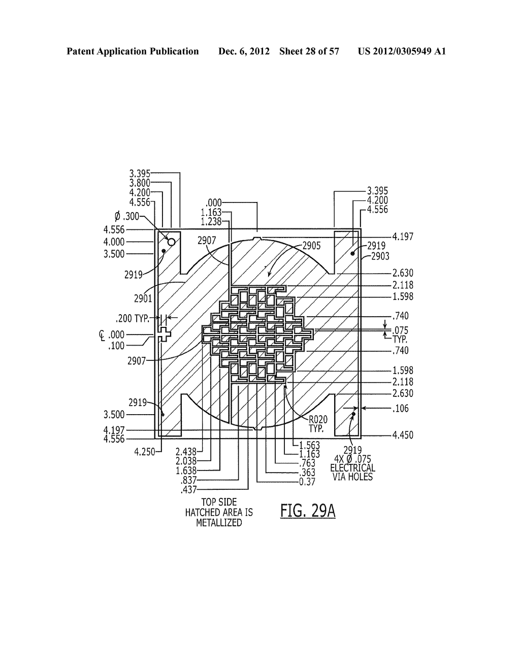 Light Emitting Diode (LED) Arrays Including Direct Die Attach And Related     Assemblies - diagram, schematic, and image 29