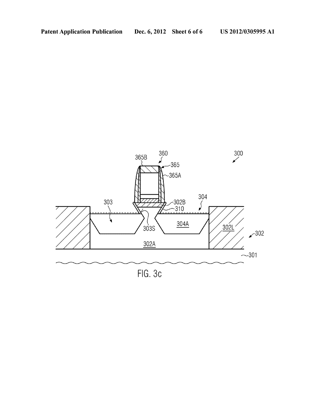 PERFORMANCE ENHANCEMENT IN TRANSISTORS BY PROVIDING AN EMBEDDED     STRAIN-INDUCING SEMICONDUCTOR MATERIAL ON THE BASIS OF A SEED LAYER - diagram, schematic, and image 07