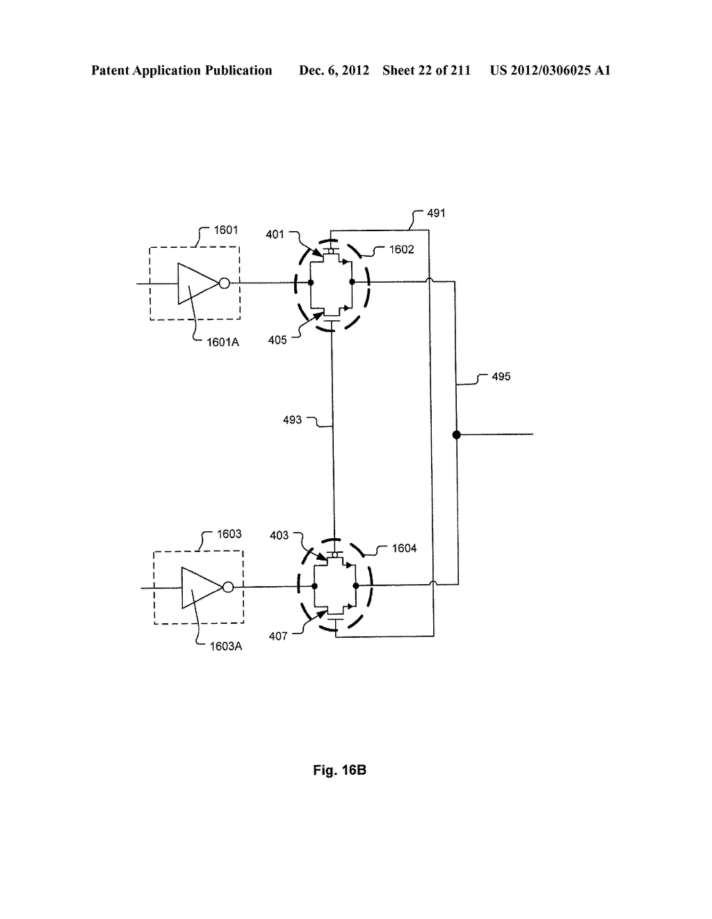 Integrated Circuit Including Cross-Coupled Transistors with Two     Transistors of Different Type Having Gate Electrodes Formed by Common     Gate Level Feature with Shared Diffusion Regions on Opposite Sides of     Common Gate Level Feature - diagram, schematic, and image 23