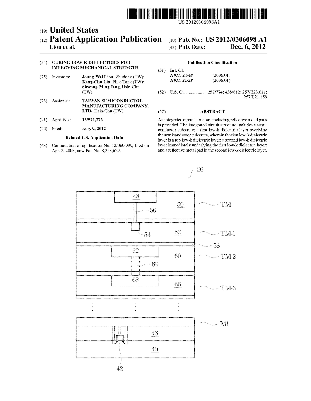 Curing Low-k Dielectrics for Improving Mechanical Strength - diagram, schematic, and image 01