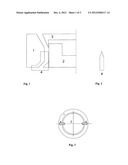 PROCESS FOR MANUFACTURING A PLASTIC HOLLOW BODY FROM A PARISON AND DIE FOR     EXTRUDING A PARISON diagram and image