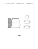 PROCESS FOR MANUFACTURING A PLASTIC HOLLOW BODY FROM A PARISON AND DIE FOR     EXTRUDING A PARISON diagram and image