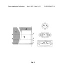 PROCESS FOR MANUFACTURING A PLASTIC HOLLOW BODY FROM A PARISON AND DIE FOR     EXTRUDING A PARISON diagram and image