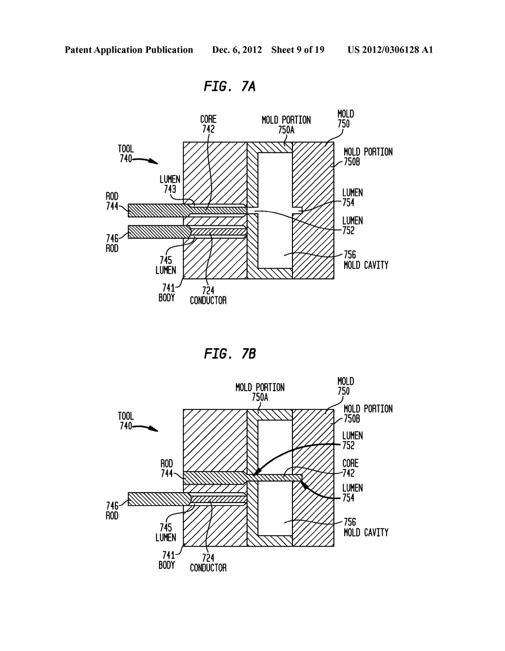 METHODS FOR FORMING FEEDTHROUGHS FOR HERMETICALLY SEALED HOUSINGS USING     POWDER INJECTION MOLDING - diagram, schematic, and image 10