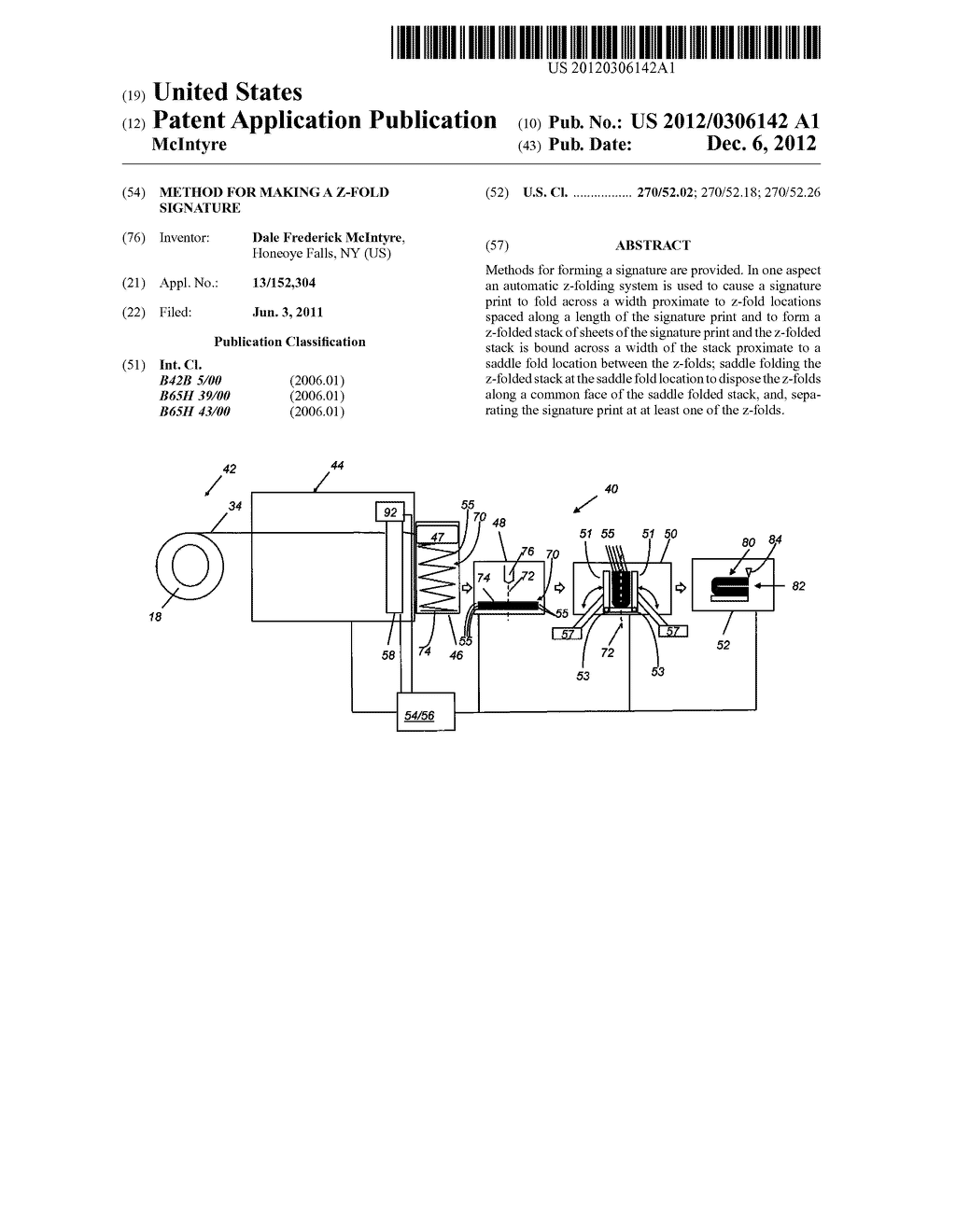 METHOD FOR MAKING A Z-FOLD SIGNATURE - diagram, schematic, and image 01