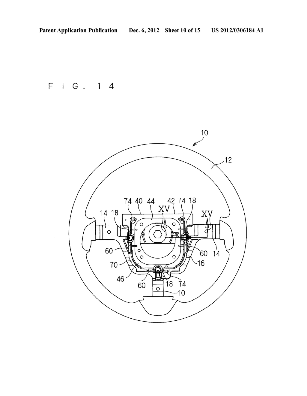 MOUNTING SECTION STRUCTURE FOR AIRBAG DEVICE - diagram, schematic, and image 11