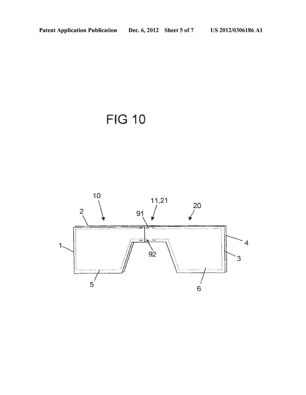 AIRBAG FOR A VEHICLE PASSENGER-PROTECTING SYSTEM AND A METHOD FOR     PRODUCING THE SAME - diagram, schematic, and image 06