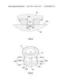 COLLET FOR QUICK CONNECT TUBE COUPLING AND A MOLD APPARATUS FOR MAKING THE     SAME diagram and image