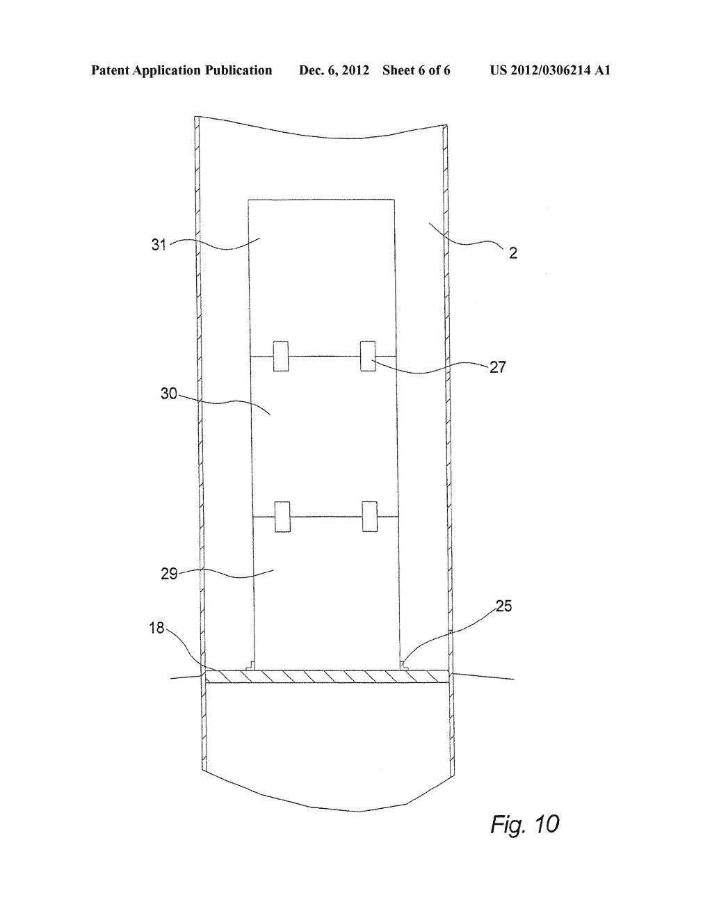 WIND TURBINE, A METHOD FOR ASSEMBLING AND HANDLING THE WIND TURBINE AND     USES HEREOF - diagram, schematic, and image 07