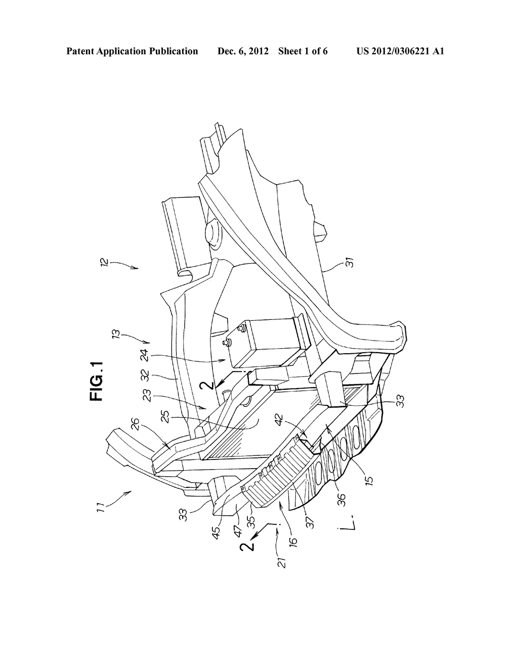 BUMPER STRUCTURE FOR VEHICLE - diagram, schematic, and image 02