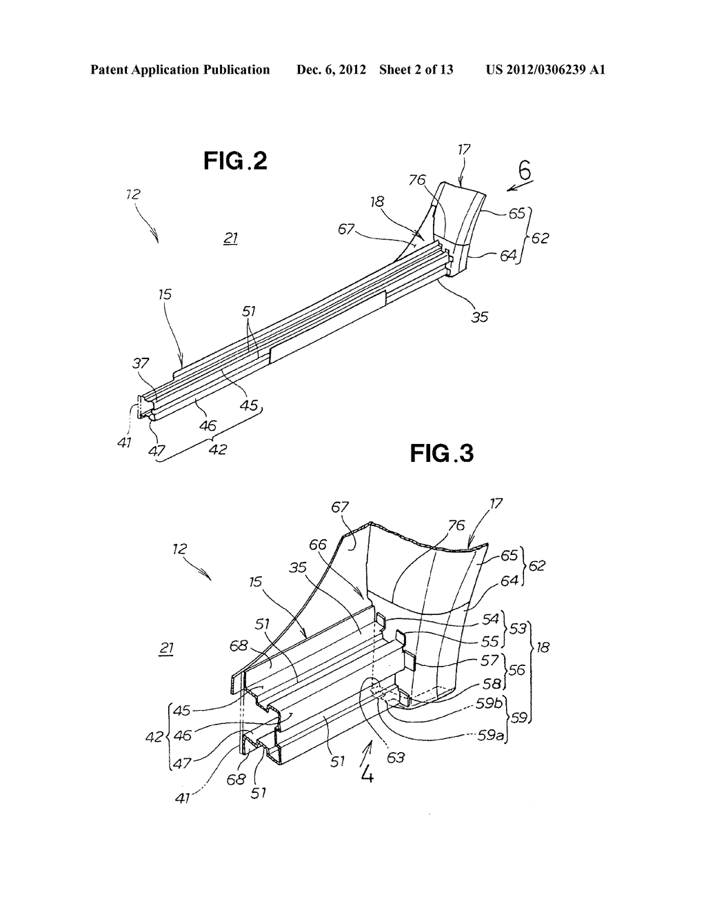 STRUCTURE FOR SIDE SECTION OF VEHICLE BODY - diagram, schematic, and image 03